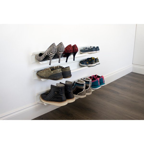 Bílá police na boty J-Me Shoe Rack-image-2