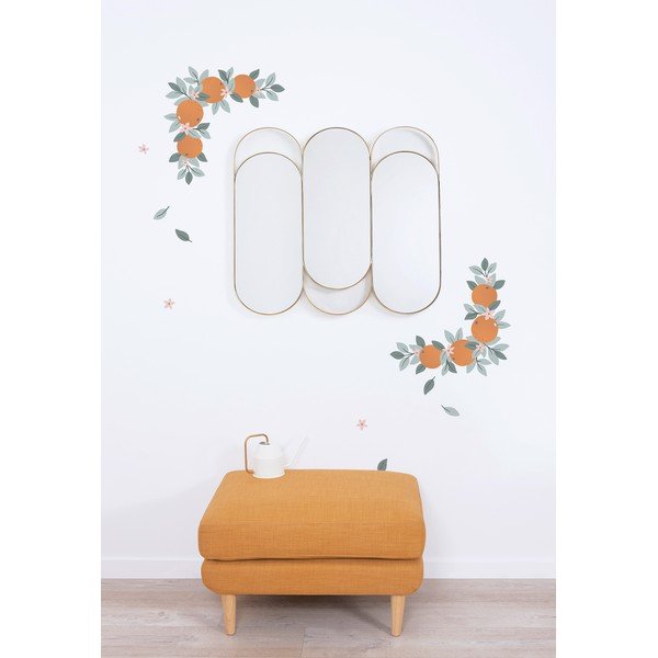 Foglio adesivo 64x40 cm Oranges Ornaments - Lilipinso-image-1