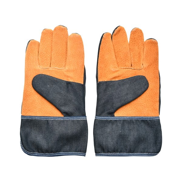 Guanti da giardinaggio blu-arancio Denim - Esschert Design