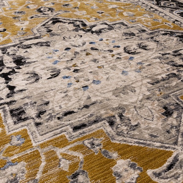 Tappeto giallo ocra 240x330 cm Sovereign - Asiatic Carpets-image-2