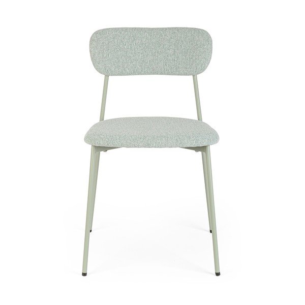 Sedia da pranzo color menta in imbottito Inka – Yes Everyday-image-2