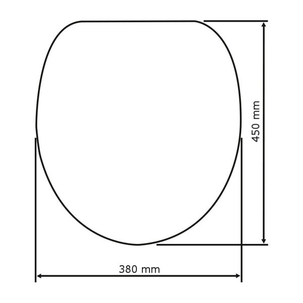 Sedile per wc con immagine 3D e chiusura facilitata Bellevue, 44,5 x 38 cm Fish - Wenko-image-4