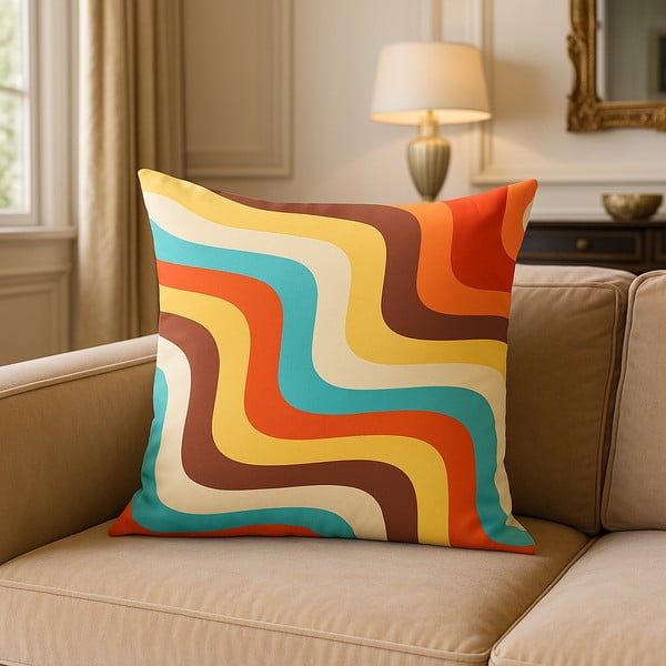 Federa decorativa 43x43 cm Summer in Havana – Mila Home-image-3