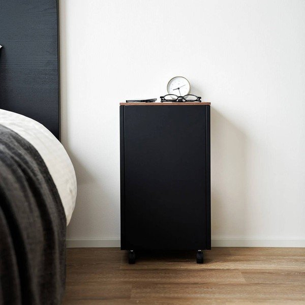 Tavolino in metallo 22x31 cm Tower – YAMAZAKI-image-3