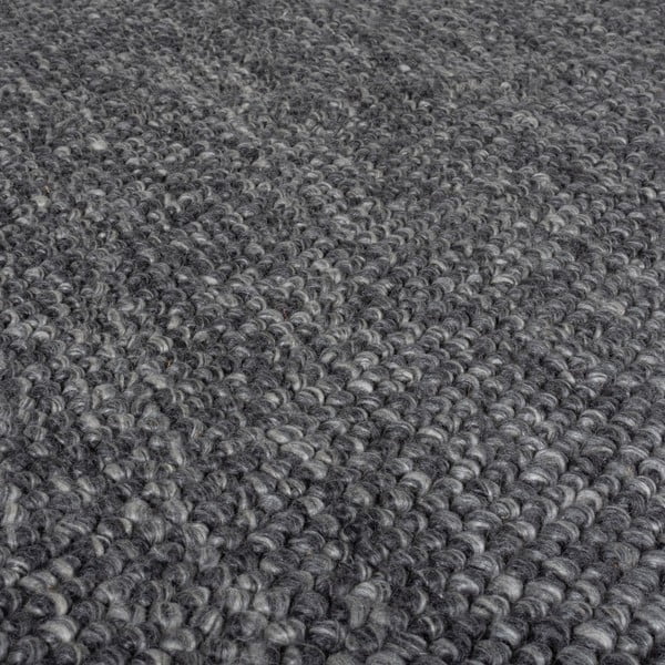 Tappeto in lana grigio scuro 60x230 cm Minerals - Flair Rugs-image-4