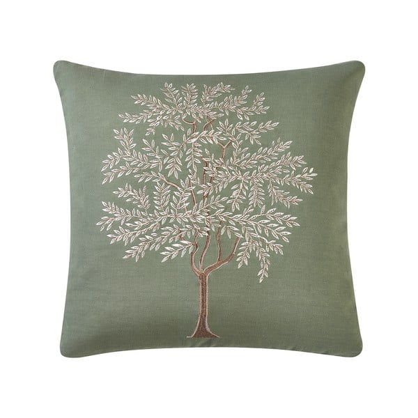 Cuscino decorativo in cotone 45x45 cm Woodland Trees Embroidered – Catherine Lansfield