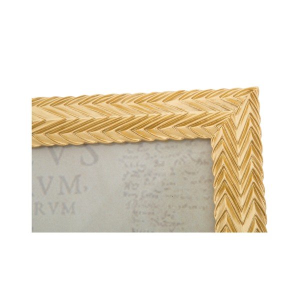 Cornice gialla in resina Stick Glam, 25,3 x 30,5 cm - Mauro Ferretti-image-2
