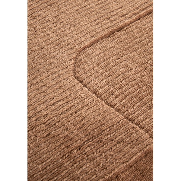 Tappeto marrone in lana tessuto a mano 120x170 cm Charlotte - Villeroy&Boch-image-4