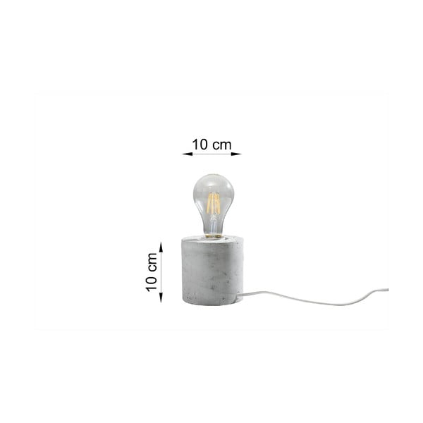 Lampada da tavolo in cemento Elia - Sollux-image-2