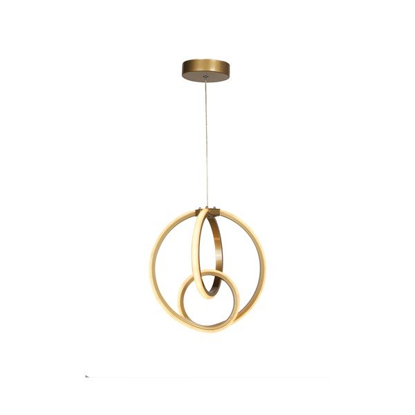 Lampadario LED color bronzo in metallo ø 28,5 cm Neo – Squid Lighting-image-2