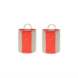 Set di cesti in tessuto 2 pz ø 18x22 cm Kara – OYOY Living Design