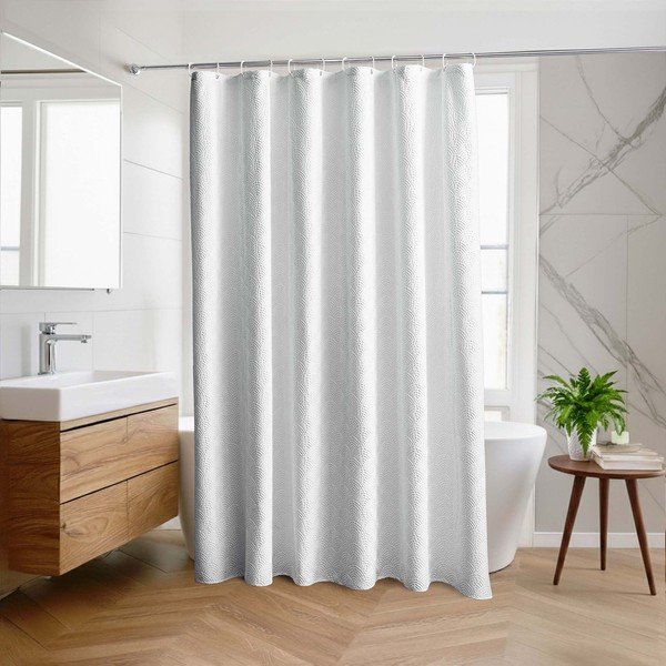 Tenda bianca in microfibra 180x200 cm Baltic – douceur d'intérieur