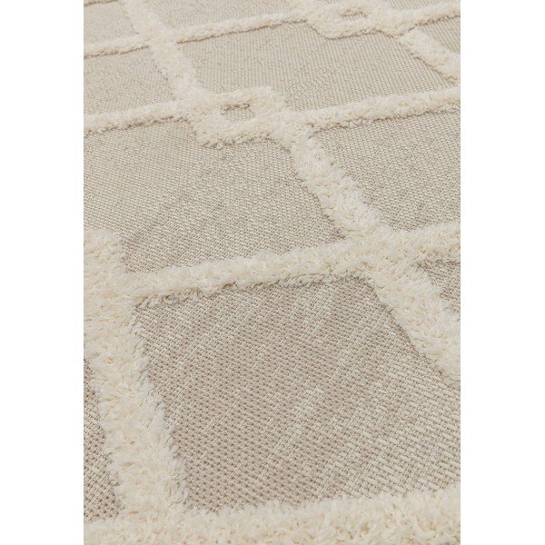 Tappeto da esterno crema 80x150 cm Monty - Asiatic Carpets-image-2