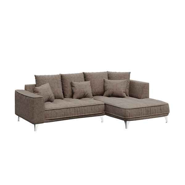 Divano angolare beige scuro Devichy , angolo destro, 256 cm Chloe - devichy-image-2