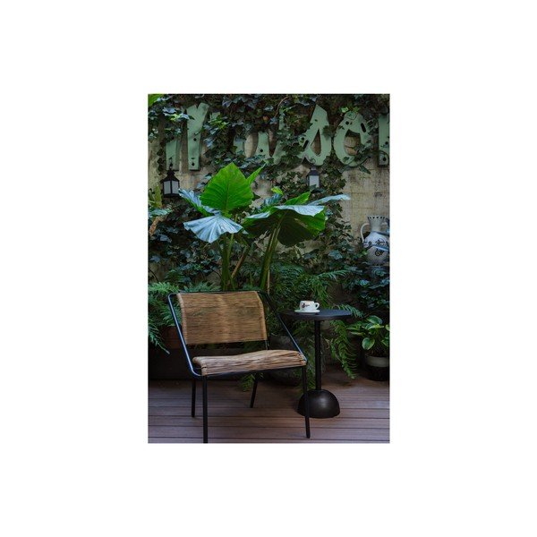 Tavolino marrone scuro , ø 40 cm Tack - BePureHome-image-2