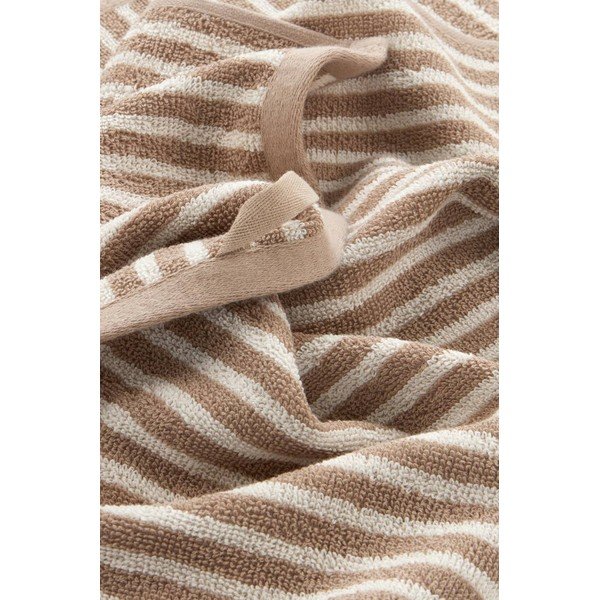 Asciugamano beige/color crema in cotone 70x140 cm Dixie – Jotex-image-3