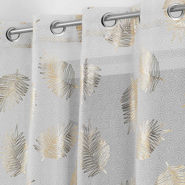 Tenda in beige e oro 140x280 cm Sunny - douceur d'intérieur-image-1