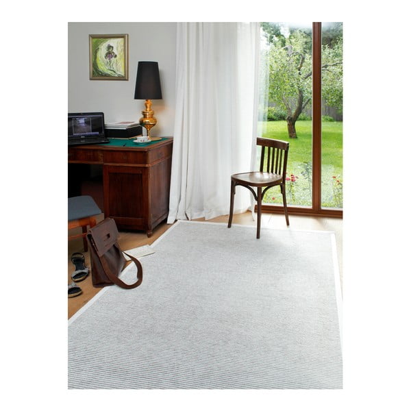 Tappeto bifacciale a motivi bianchi, 160 x 230 cm Palmse - Narma-image-4