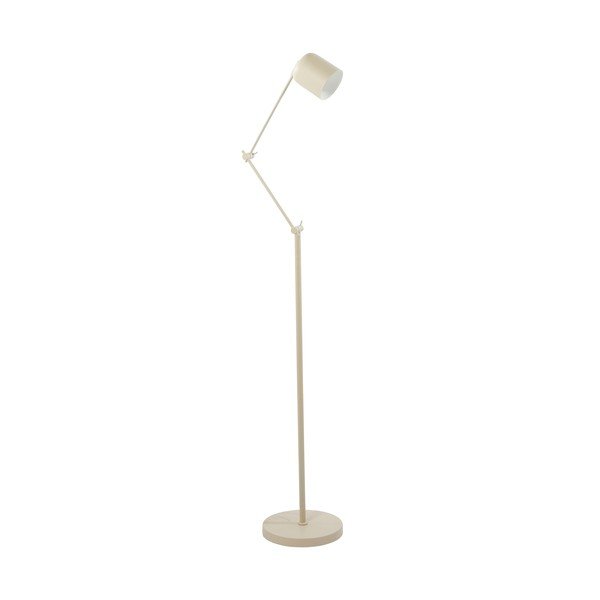 Lampada da terra grigio chiaro con intensità regolabile (altezza totale 150 cm) Rijeka – Light & Living