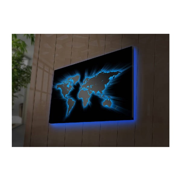 Pittura illuminata Oliver, 70 x 45 cm - Wallity-image-2