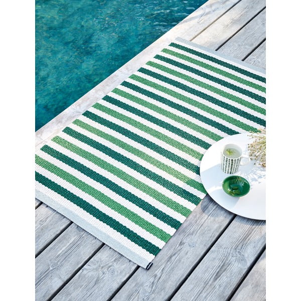 Passatoia da interno/esterno verde 70x240 cm Teo Grass – Pappelina-image-3