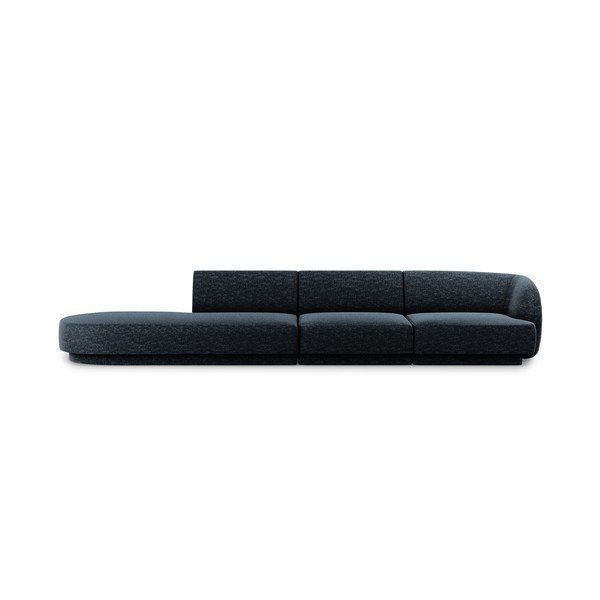 Divano blu scuro 328 cm Miley - Micadoni Home