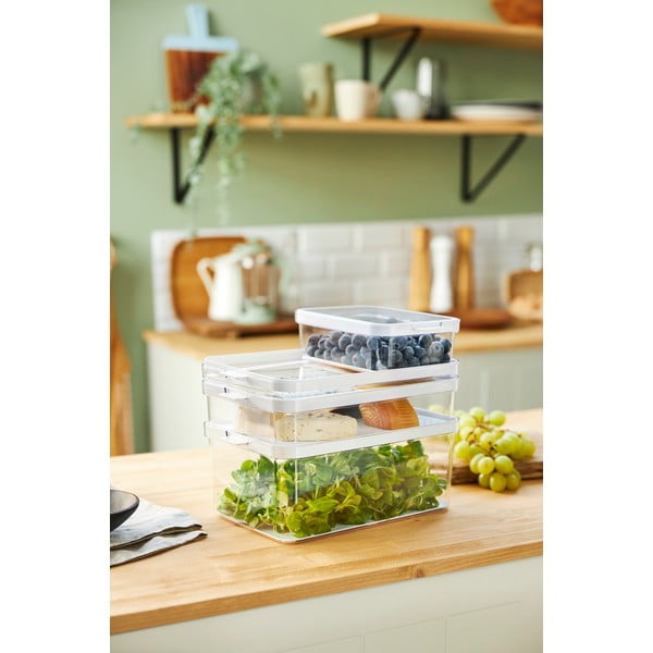 Organizer da frigo in plastica Cauma - Rotho-image-1