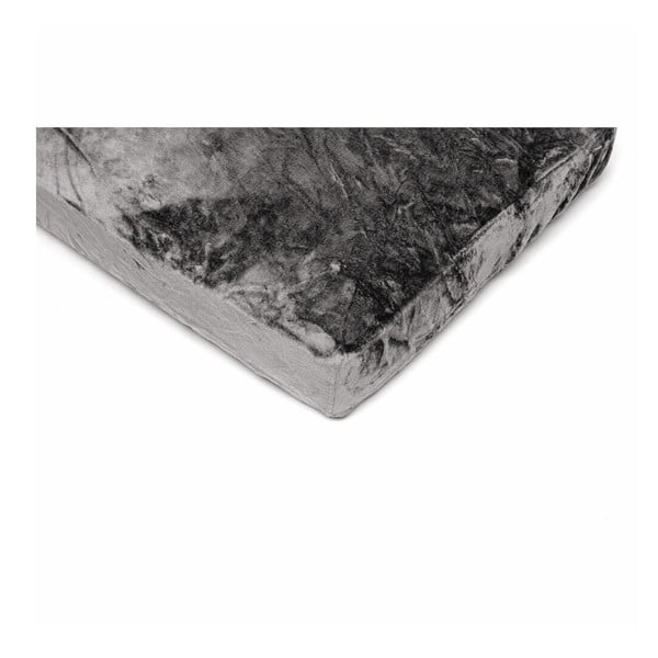 Lenzuolo grigio in micropush, 180 x 200 cm - My House