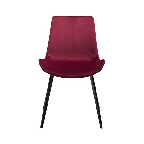Sedia da pranzo rosso vino Hype - DAN-FORM Denmark-image-1