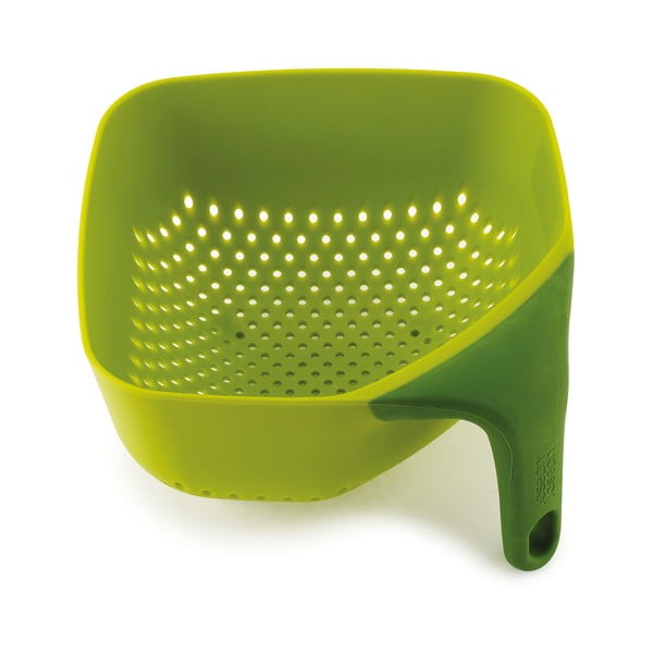 Zelený kubický cedník Joseph Joseph Square Colander, 16 x 16 cm