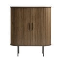 Credenza marrone effetto rovere 100x118 cm Nola - Unique Furniture