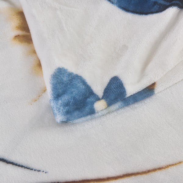 Set copripiumino e federa blu scuro in micropile per letto singolo 140x200 cm Marbella – My House-image-4