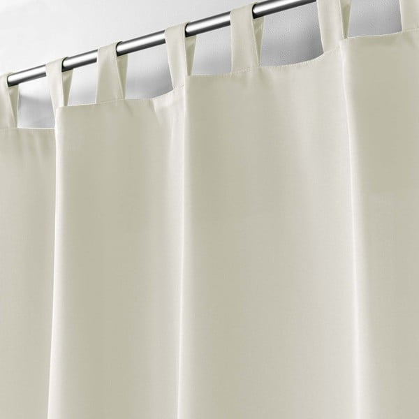 Tenda crema 140x260 cm Essentiel - douceur d'intérieur-image-1