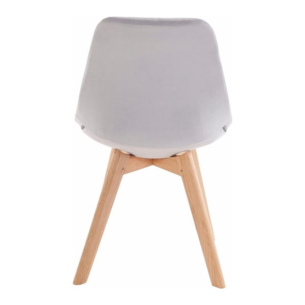Set di 2 sedie da pranzo grigio chiaro Ohio - Støraa-image-3