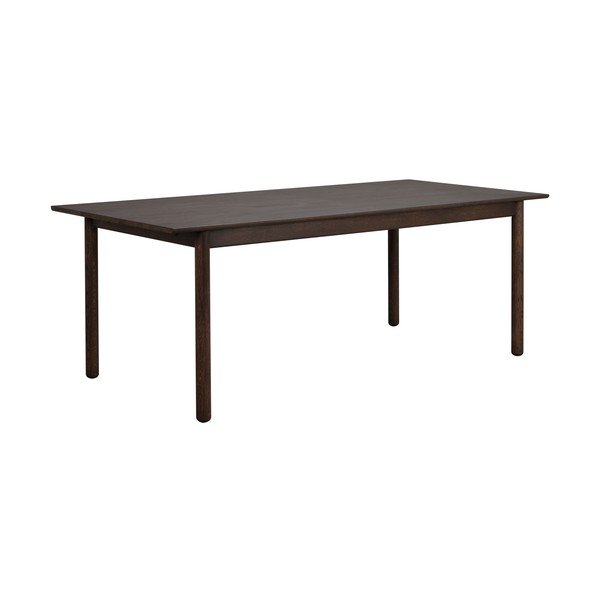 Tavolo da pranzo in rovere massiccio allungabile 90x205 cm Derrymore – Rowico