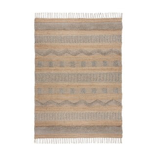 Tappeto di colore grigio chiaro e naturale 160x230 cm Medina - Flair Rugs