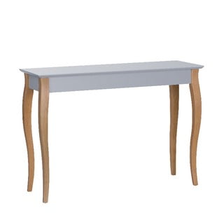 Consolle grigio scuro Tavolino da toilette 105 x 74 cm - Ragaba