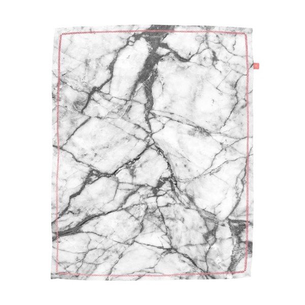 Kuchyňská utěrka Marble Grey, 50x70 cm