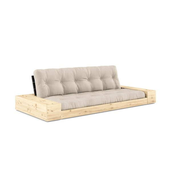 Divano letto beige 244 cm Base - Karup Design