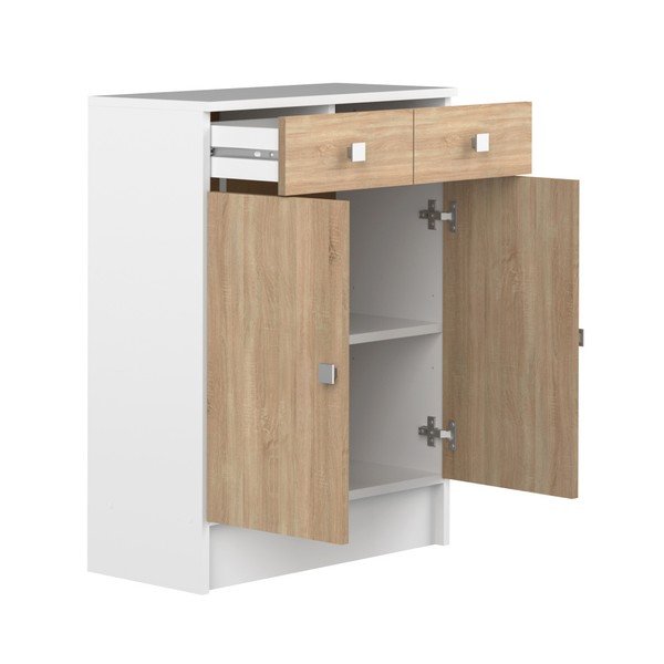 Mobile da bagno in legno di quercia Combi - TemaHome-image-4
