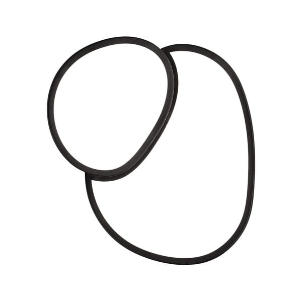 Plafoniera LED nera 36x43,5 cm Rise - Trio-image-2