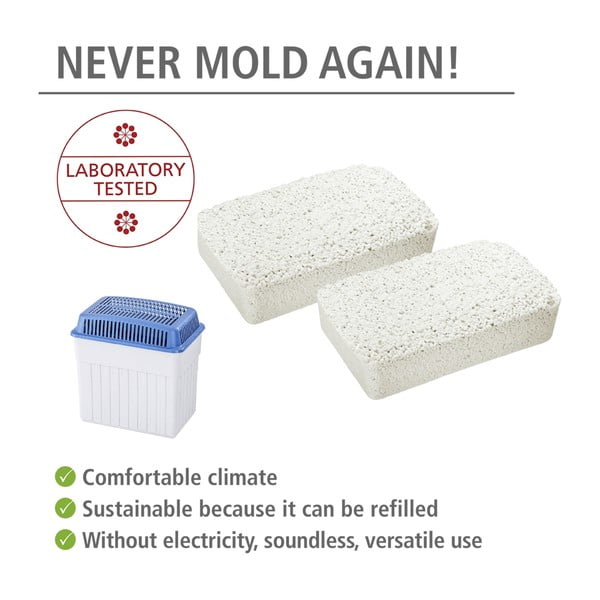 Cartucce di ricambio per l'assorbitore di umidità in set di 2 pezzi - Wenko-image-4