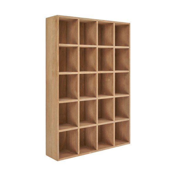 Scaffale con ripiani in legno di pino di colore naturale 44 cm Moss - House Nordic-image-1