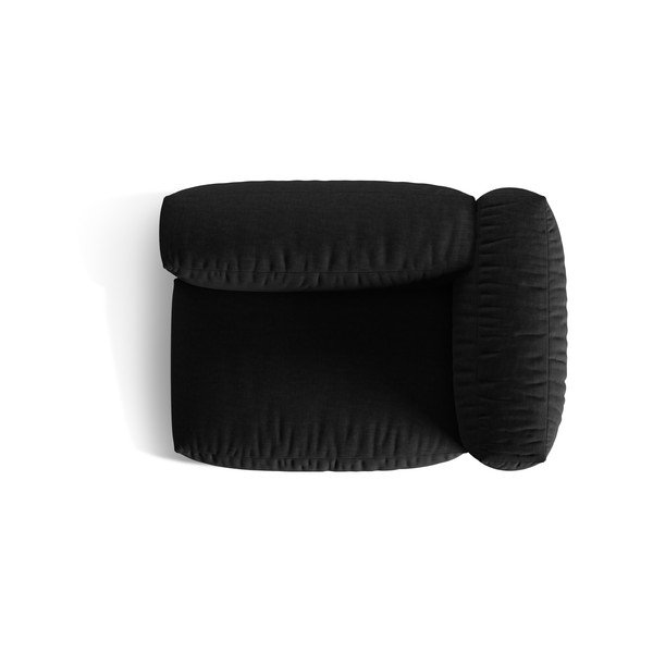 Modulo divano nero (angolo destro) Martina - Micadoni Home-image-4