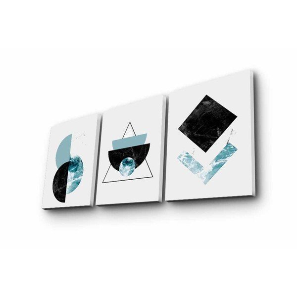 Set di 3 dipinti di Marsico - Wallity-image-2