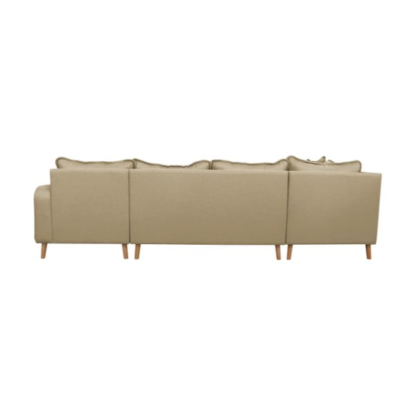Divano angolare beige (angolo destro) Beata - Ropez-image-4