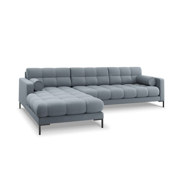 Divano angolare azzurro, angolo sinistro Bali - Cosmopolitan Design-image-3