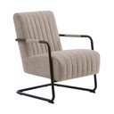 Poltrona beige Trout - Unique Furniture