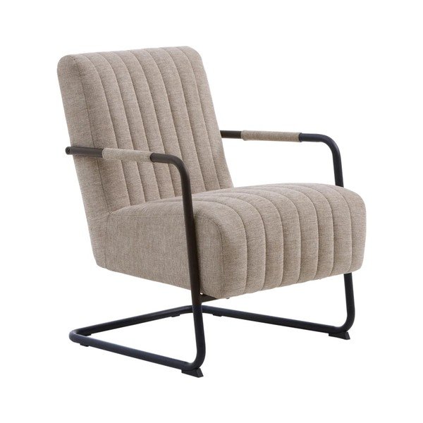 Poltrona beige Trout - Unique Furniture