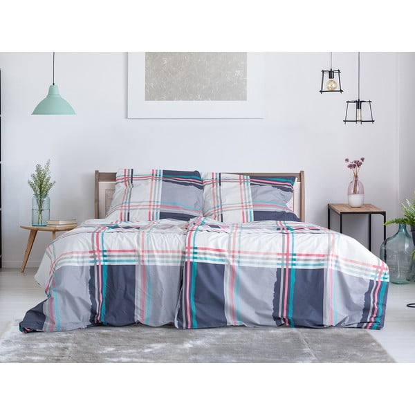 Biancheria in crêpe per letto singolo 140x200 cm Top Class - B.E.S.-image-1